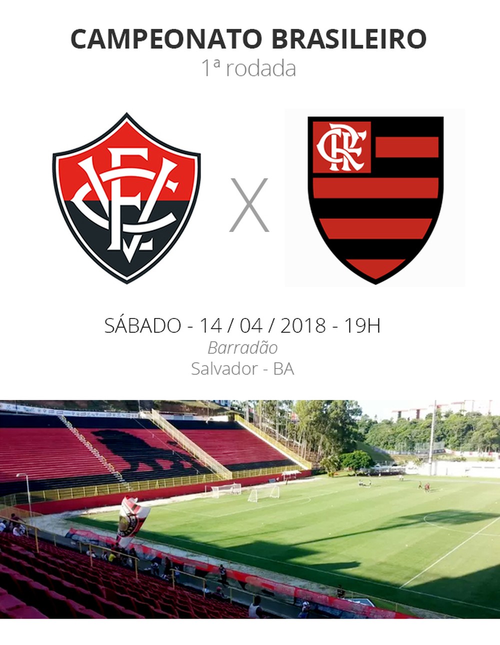 COMENTE AQUI e deixe seu palpite: Rodada #1: tudo o que você precisa saber sobre Vitória x Flamengo