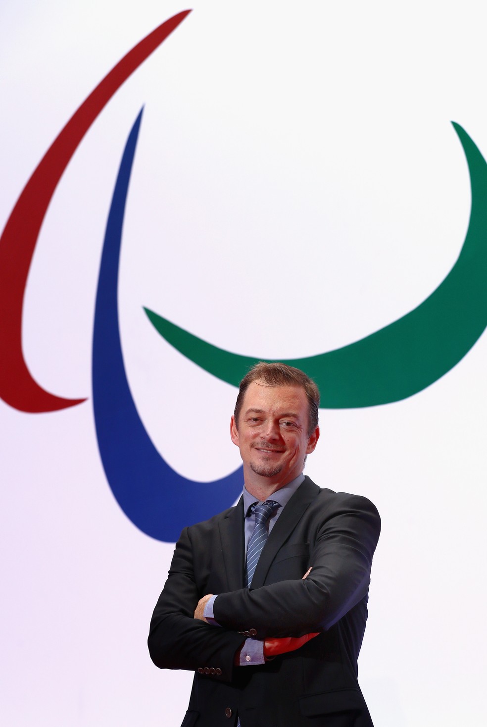 Andrew Parsons, presidente do Comitê Paralímpico Internacional — Foto: Francois Nel / Getty Images