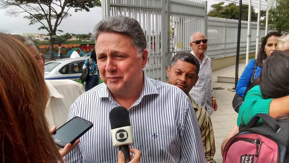Anthony Garotinho (PRP), cuja candidatura ao governo do Rio de Janeiro foi barrada pelo TSE â€” Foto: Amaro Mota/G1