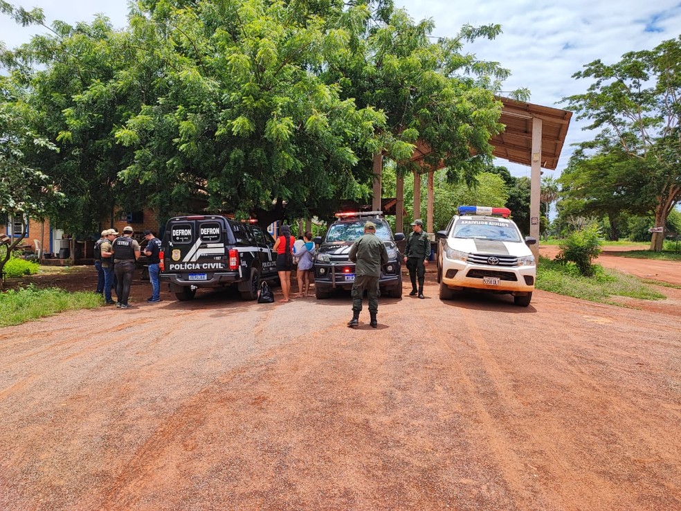 Segundo a polícia, as vítimas estavam em San Matias, na Bolívia.  — Foto: Polícia Civil 