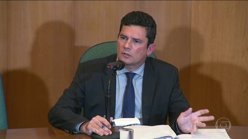 Sérgio Moro, futuro ministro da Justiça e Segurança Pública — Foto: Rprodução/TV Globo