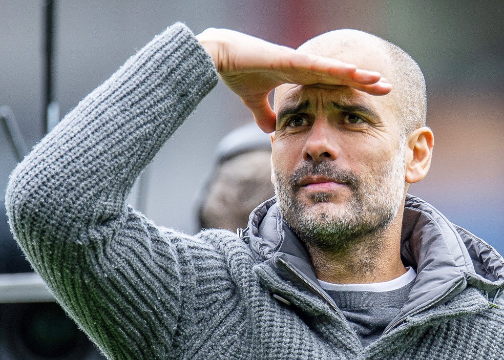 Guardiola tÃ©cnico Manchester City â Foto: EFE