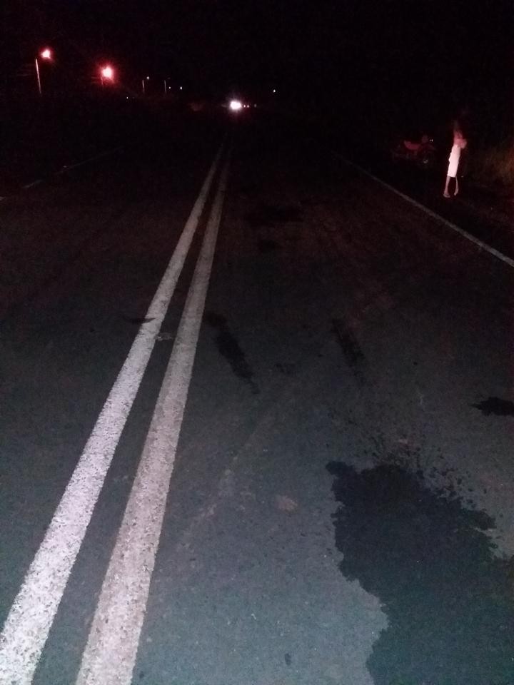 Ciclista de 64 anos morre após ser atingido por moto e arrastado por picape na TO-201