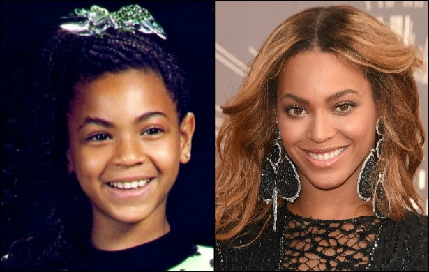 Quem diria que essa linda menininha se tornaria um dos nomes mais poderosos (e sensuais!) do pop? Beyoncé hoje está com 33 anos e botando pra quebrar. (Foto: Instagram e Getty Images)