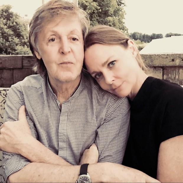 Paul e Stella McCartney (Foto: Reprodução/Instagram)