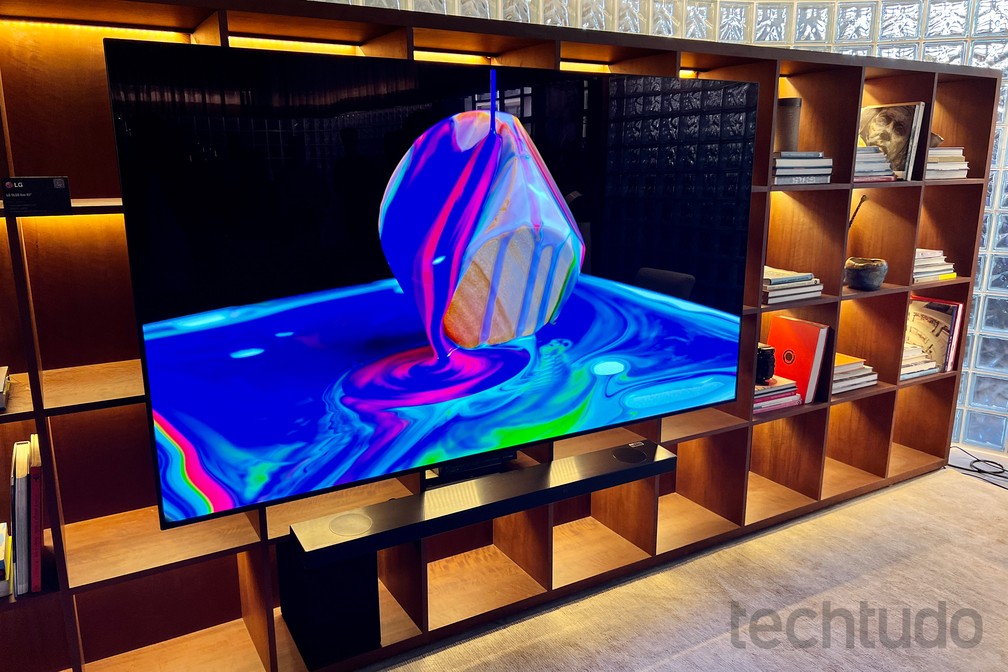 LG OLED evo C2 tem versão pensada em público gamer — Foto: Rubens Achilles/TechTudo