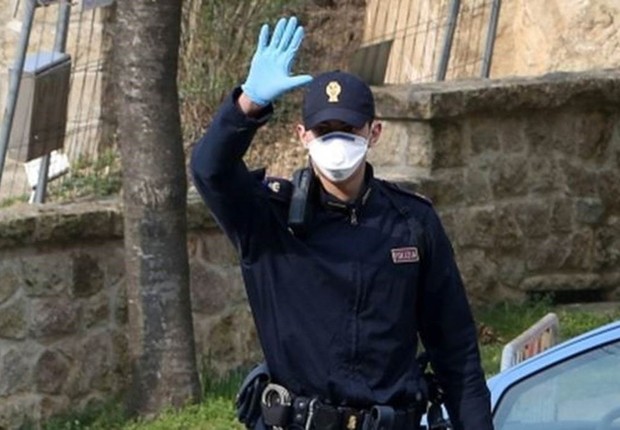 BBC: Itália entrou em estado de alerta após aumento de casos no norte do país (Foto: EPA VIA BBC)