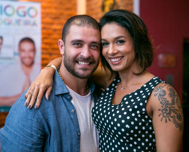 Diogo Nogueira lança novo disco com a presença da esposa Milena (Foto: Isabella Pinheiro/Gshow)