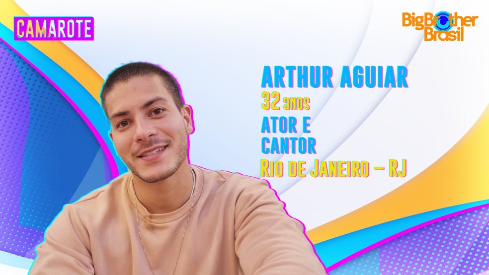Arthur Aguiar, do 'BBB22' — Foto: Divulgação