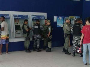 Polícia tentou prender dupla durante ação em São Raimundo Nonato (Foto: Divulgação/PM)