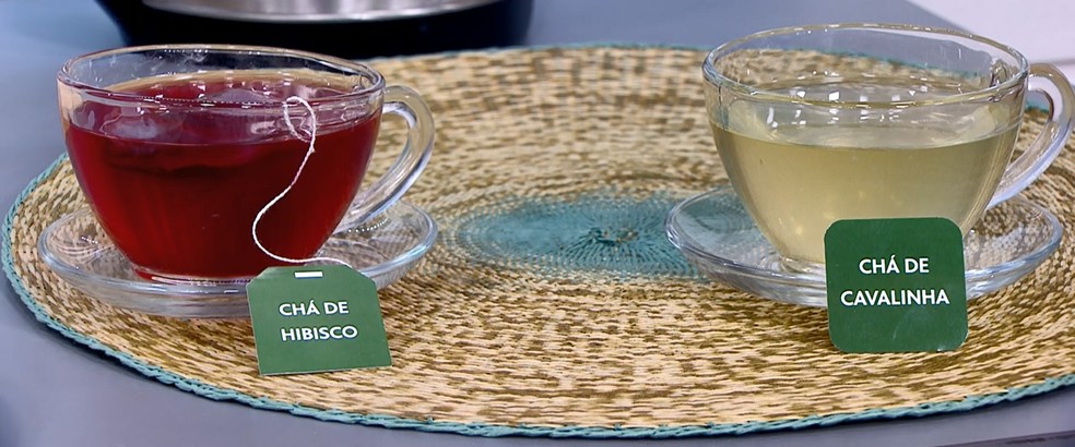 Os chás emagrecem? — Foto: Reprodução/TV Globo