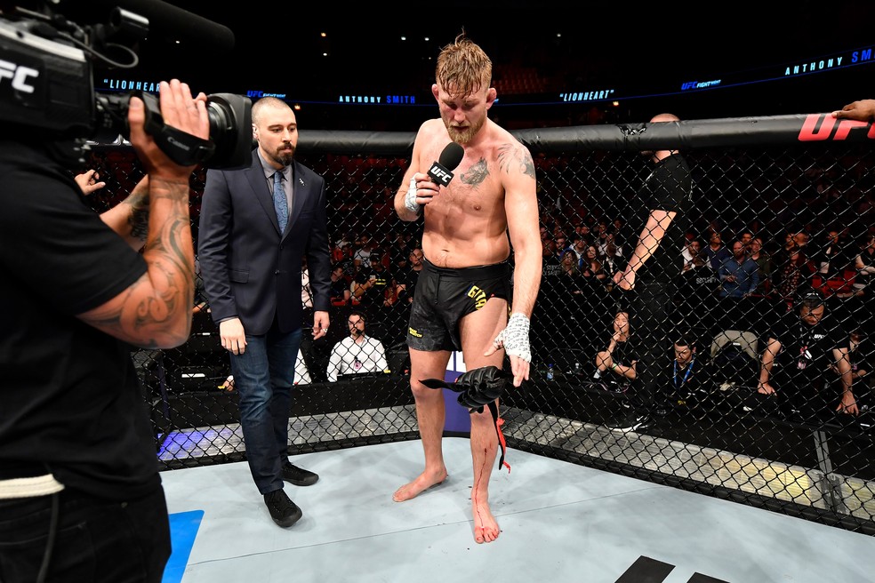 Alexander Gustafsson anuncia aposentadoria apÃ³s sua derrota no UFC Estocolmo â?? Foto: Getty Images