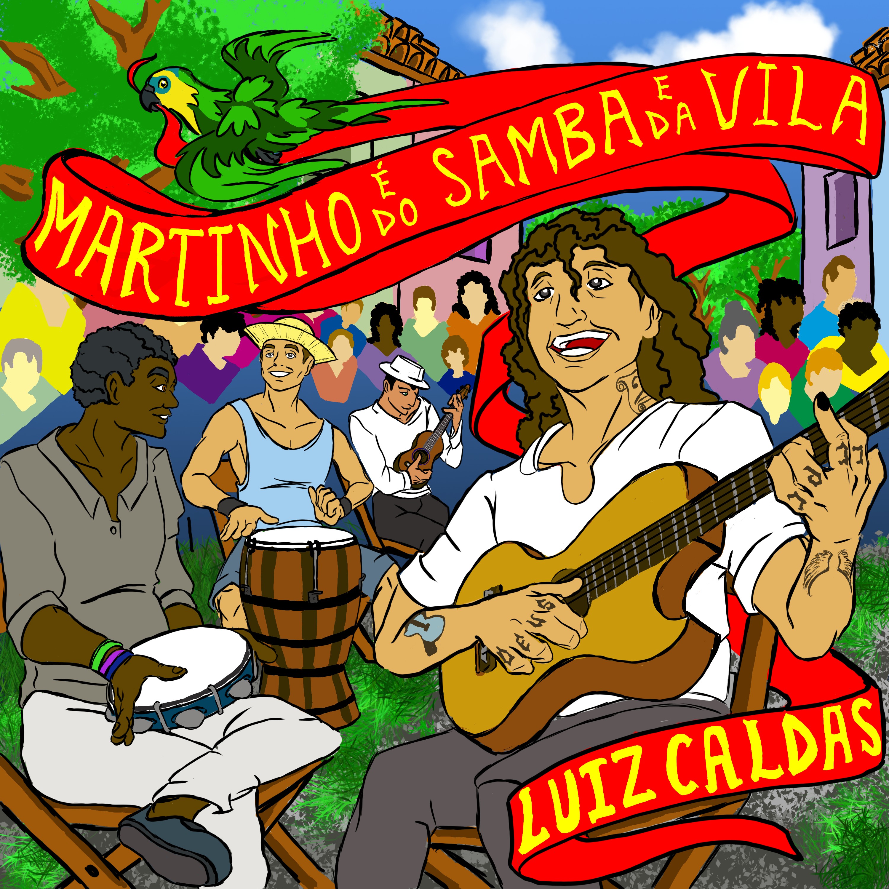 Luiz Caldas homenageia Martinho da Vila em disco autoral com sambas inéditos do artista baiano