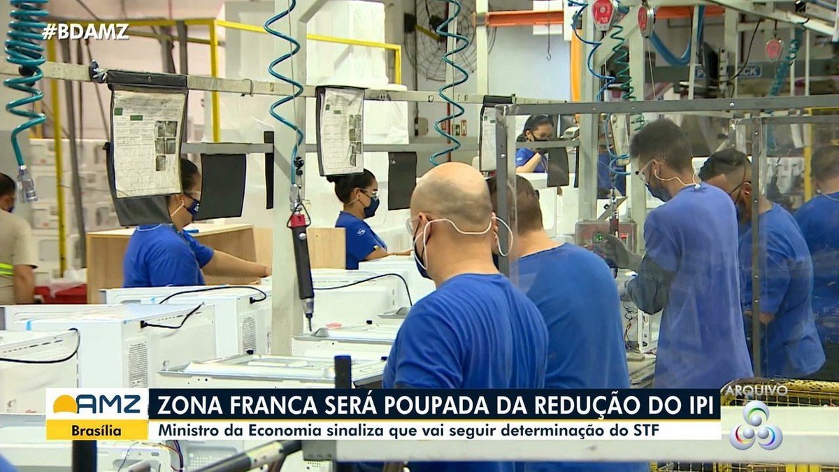 Governo publica decreto para estabelecer redução do IPI sem os produtos da Zona Franca de Manaus, diz Economia