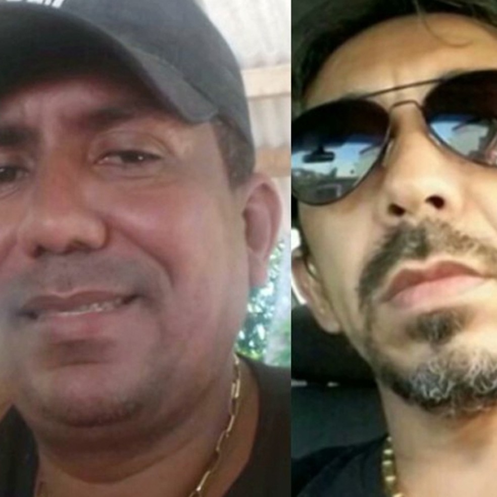 Soldado Alberto e Cabo Júlio Pereira, da Polícia Militar, desapareceram no dia 17 de novembro de 2016. — Foto: Foto montagem:G1