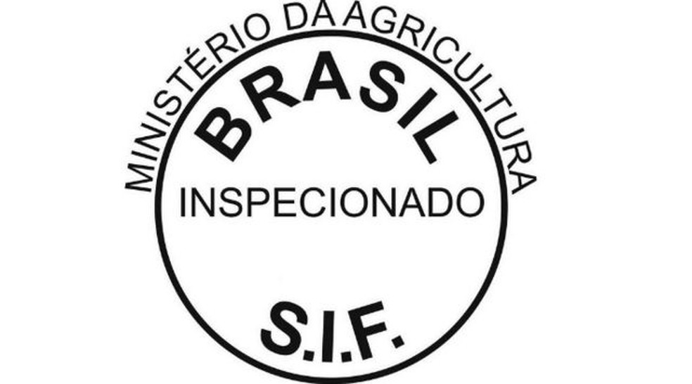 O SIF, selo emitido pelo Ministério da Agricultura, indica que o produto passou por uma inspeção — Foto: Reprodução