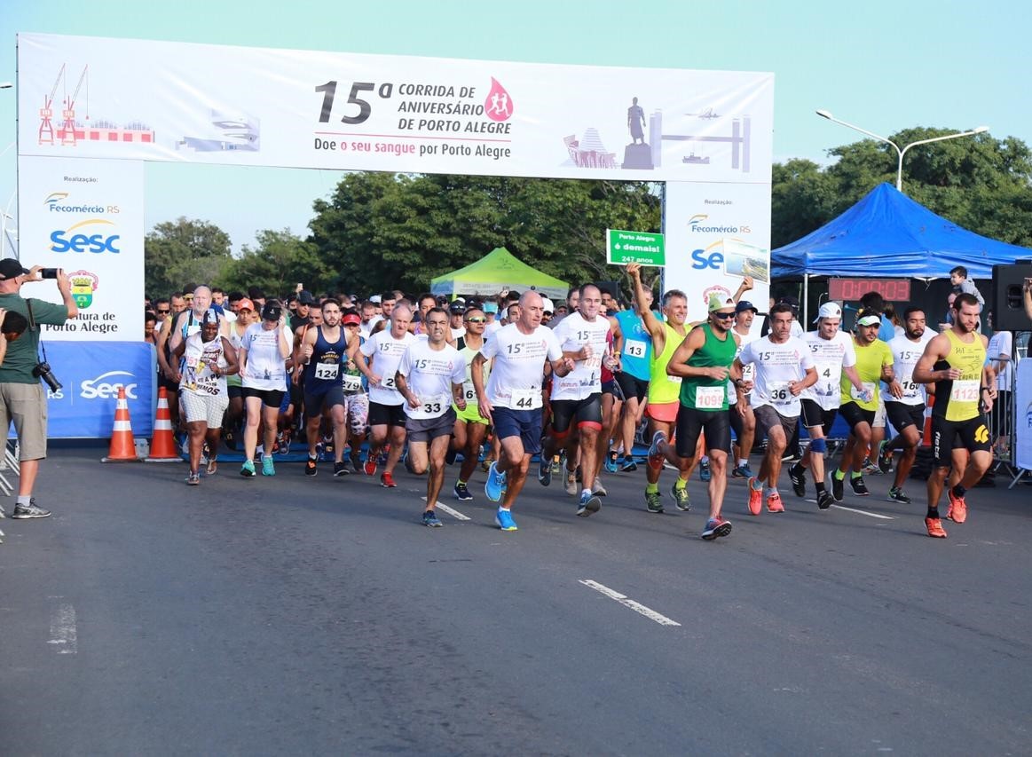 Corrida de aniversário dos 250 anos de Porto Alegre está com inscrições abertas