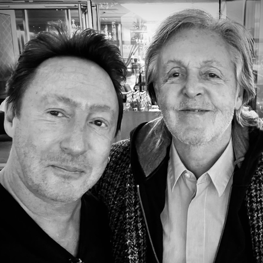 Julian Lennon e Paul McCartney