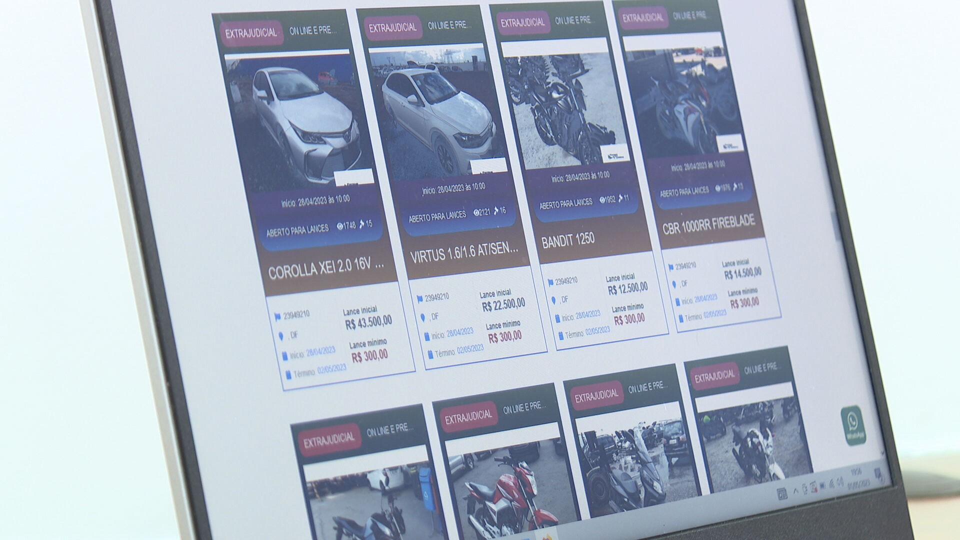 Polícia investiga grupo suspeito de criar página falsa de leilões na internet e fazer vítimas no DF