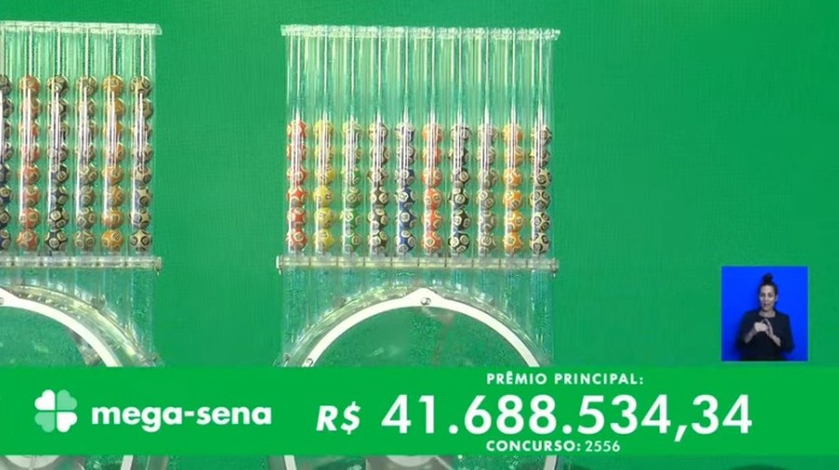 Mega-Sena sorteia prêmio de R$ 41,6 milhões