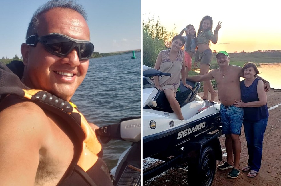 Voluntário em moto aquática que salvou família durante enxurrada em Jaú relata o medo da morte, Marcos Donizeti Freitas — Foto: Arquivo pessoal