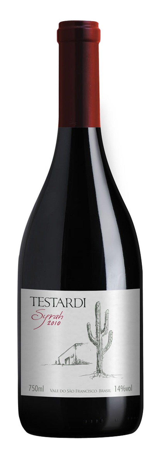 Testardi Syrah 2012, ganhou o top ten do salão. o vinho é elaborado pelo processo de fermentação integral dentro de barricas novas de carvalho e envelhecem por 12 meses (Foto: Reprodução)