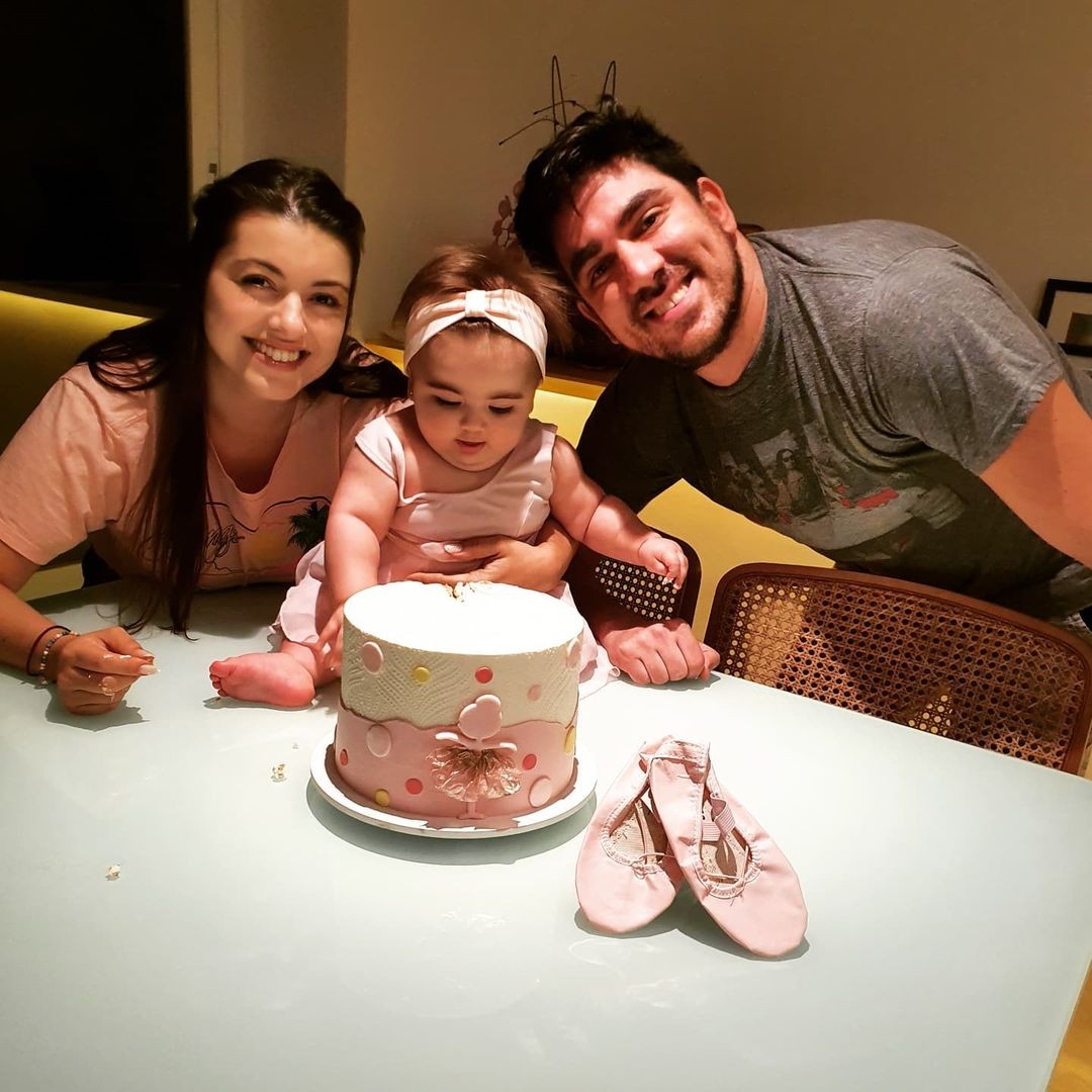 Patricia Cardoso, Alice e Marcelo Adnet (Foto: Instagram/Reprodução)