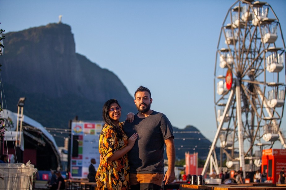 Amor no Jockey: Marcelle Camuerza e Thales Seabra escolheram o Rio gastronomia para festejar os dois anos de namoro