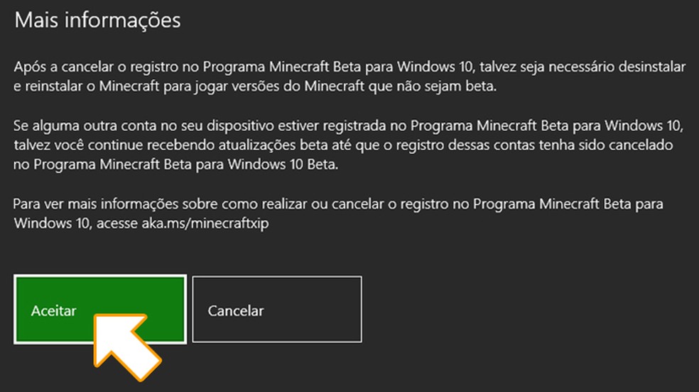 Como Sair Da Versao Beta Do Minecraft Jogos Casuais Techtudo