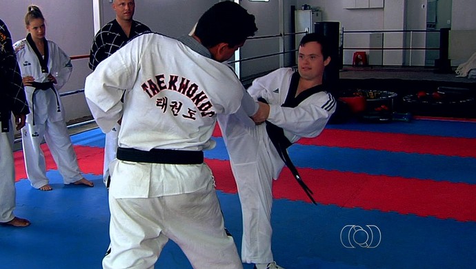 Bruno Guimarães, Taekwondo, Goiás (Foto: Reprodução/TV Anhanguera)
