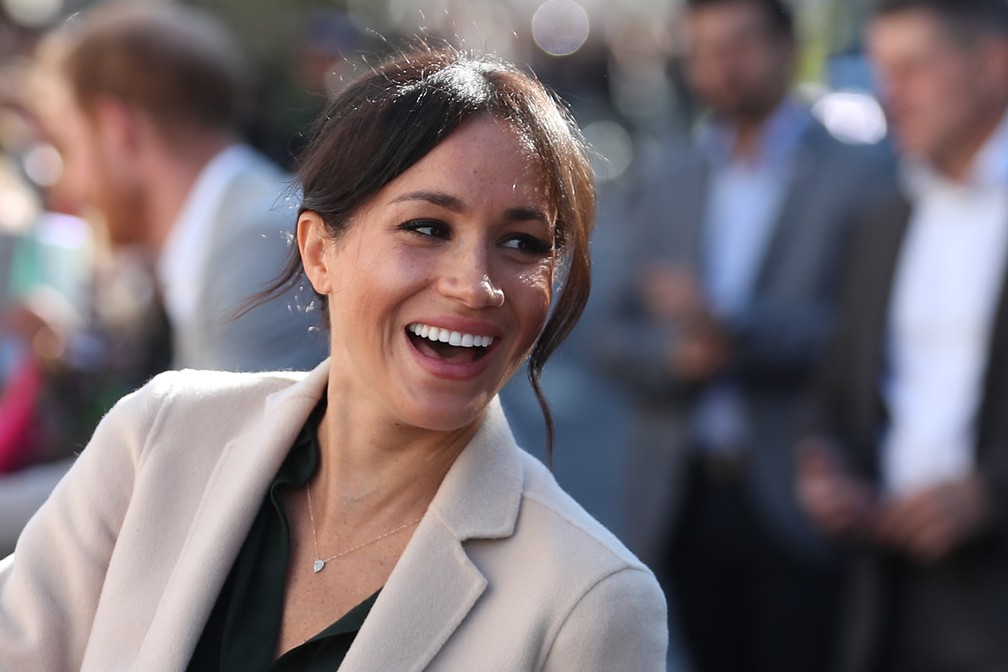 Meghan Markle em outubro de 2018. — Foto: Daniel Leal-Olivas / AFP / Pool