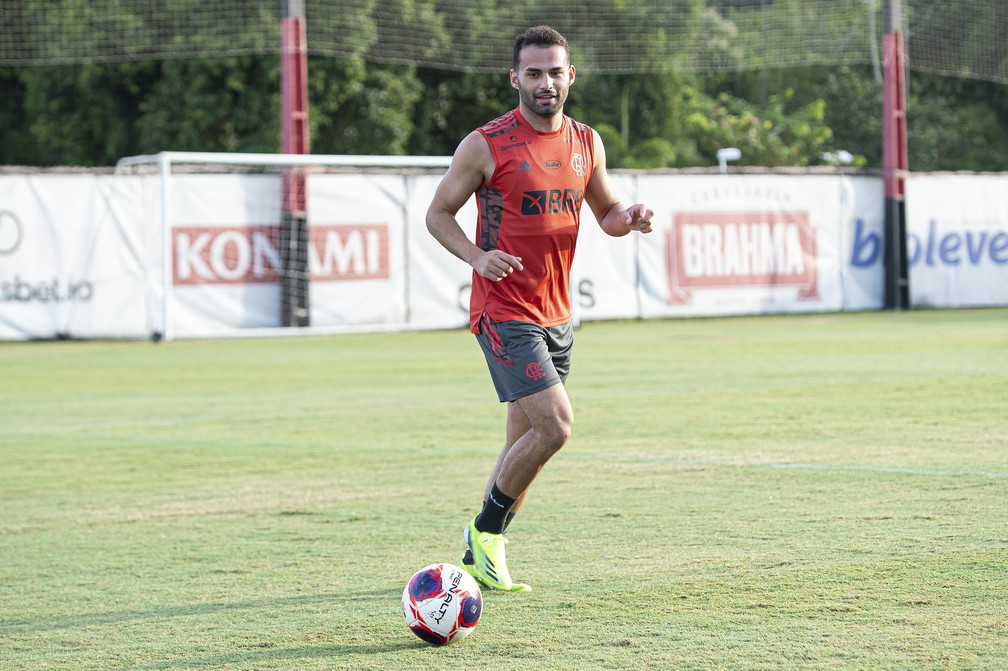 Thiago Maia Flamengo &mdash; Foto: Alexandre Vidal / Flamengo