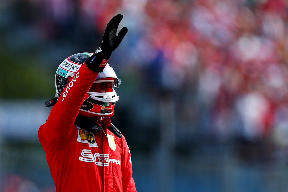 Charles Leclerc conquista quarta pole position na temporada em fim de treino bizarro na ItÃ¡lia