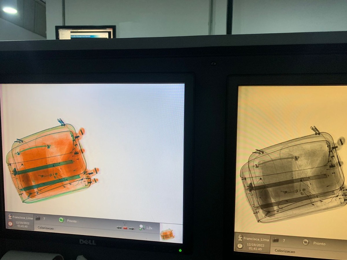 Escâner identifica 10 kg de droga em malas no Aeroporto de Manaus e  mulheres são presas pela PF | Amazonas | G1