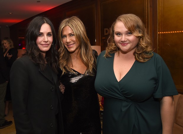 Courteney Cox, Jennifer Aniston e Danielle MacDonald (Foto: Kevin Winter/Getty Images)