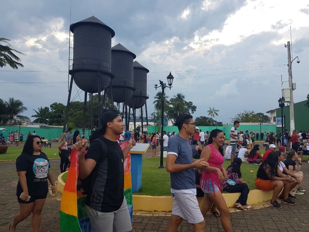 13ª Parada Gay em Porto Velho (Foto: Jhonnathas Trindade/G1)