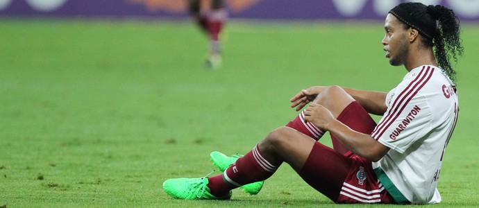 Ronaldinho Gaúcho Internacional x Fluminense (Foto: GUSTAVO GRANATA/AGIF/ESTADÃO CONTEÚDO)