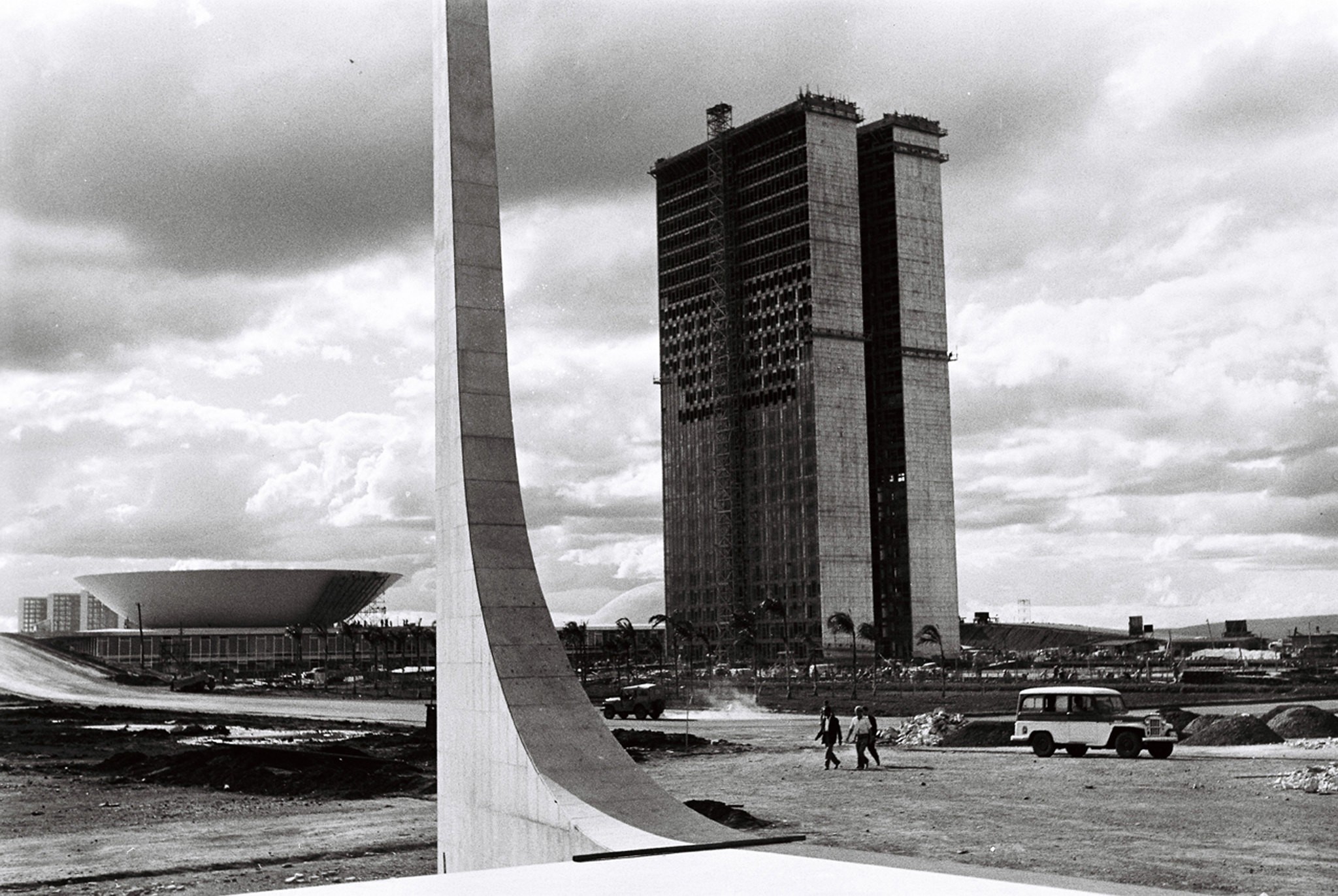 Projeto recupera fotos raras da construção de Brasília (Foto: Imagem e Memória Candanga/Arquivo Pessoal)