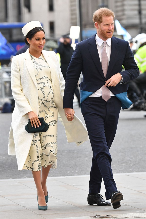 Mandatory Credit: Photo by Tim Rooke/REX/Shutterstock (10150461v)Meghan Duchess of Sussex, Prince HarryCommonwealth Day service at Westminster Abbey, London, UK - 11 Mar 2019 (Foto: Tim Rooke/REX/Shutterstock)