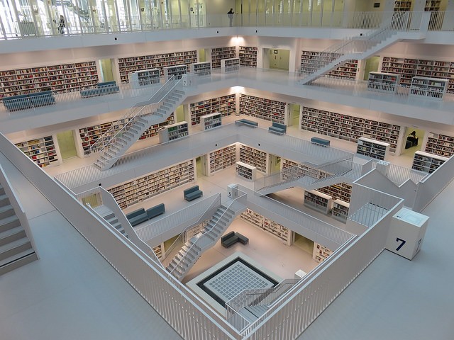 Biblioteca municipal de Stuttgart  (Foto: Flickr/Dage - Looking For Europe)