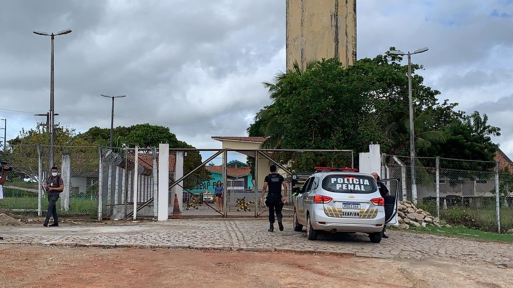 Penitenciária de Alcaçuz em Nísia Floresta, Grande Natal, RN, Rio Grande do Norte — Foto: Anna Alyne Cunha/Inter TV Cabugi