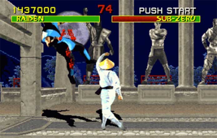 Mortal Kombat no Mega não tinha censura (Foto: Reprodução/RetroBits)
