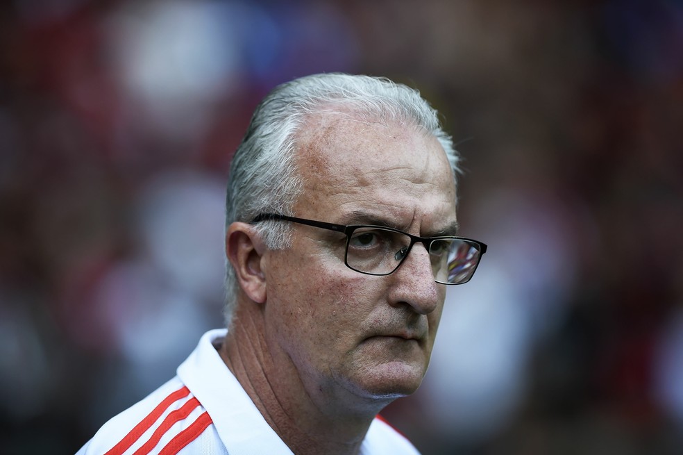 Dorival JÃºnior durante o Fla x Flu. Treinador teve duas semanas para treinar e duas vitÃ³rias por 3 a 0 â?? Foto: AndrÃ© DurÃ£o/GloboEsporte.com
