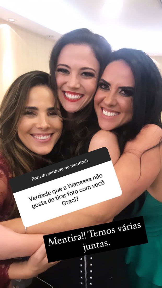 Graciele Lacerda desmente boato sobre relação com Wanessa Camargo (Foto: Reprodução Instagram)