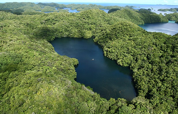 O lago de água salgada está isolado há cerca de 12 mil anos (Foto: Creative Commons)