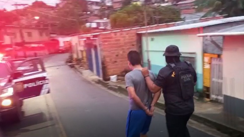 Homem foi preso nesta quarta-feira, no bairro Santo Agostinho &mdash; Foto: Foto: Divulga&ccedil;&atilde;o