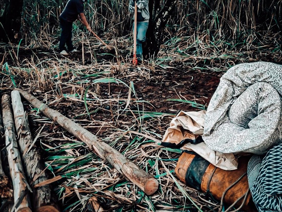 FNL ocupa terras em Sandovalina e faz reivindicações para a reforma agrária — Foto: Comunicação da Frente Nacional de Luta