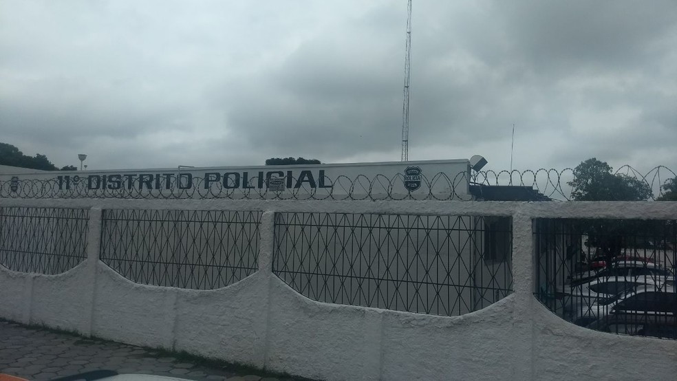 11º Distrito Policial fica na Cidade Industrial de Curitiba (Foto: Amanda Menezes/RPC)