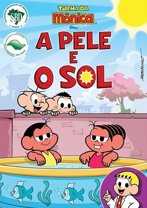 Capa do DVD que será distribuído em escolas de São Paulo (Foto: Sociedade Brasileira de Dermatologia/Divulgação)
