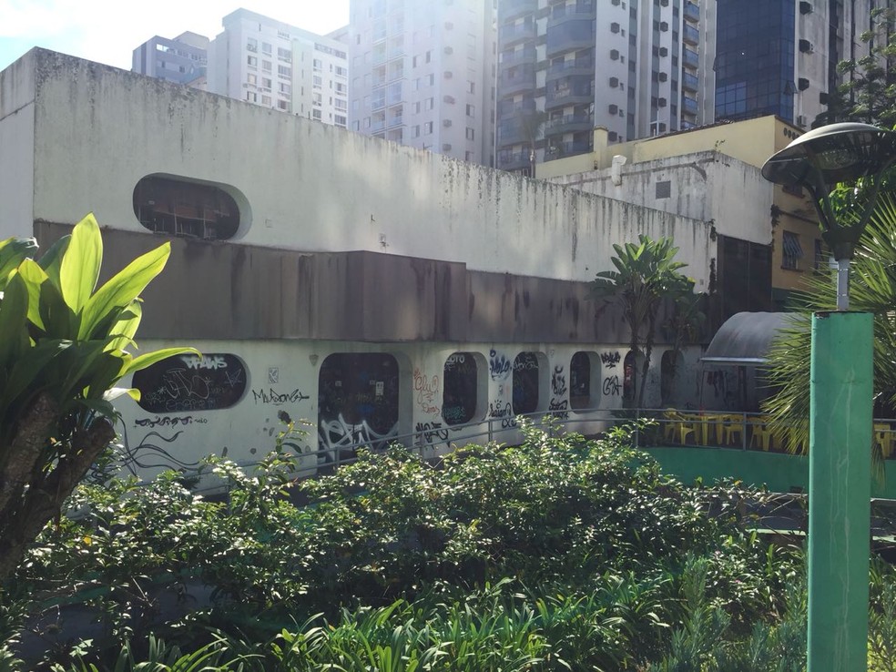 Imóvel abandonado no Centro de Florianópolis passou por vistoria do MPSC (Foto: Conseg Centro/Divulgação)